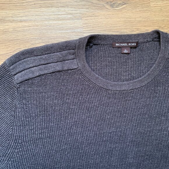 Michael Kors Wool-Blend Textured Sweater – Men’s XL - Picture 7 of 8